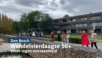 Wandelevenement in Den Bosch om nieuwe mensen te leren kennen: ‘het verbroedert’