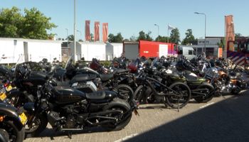 Brand bij Harley Davidson-dealer aan Hervensebaan in Den Bosch